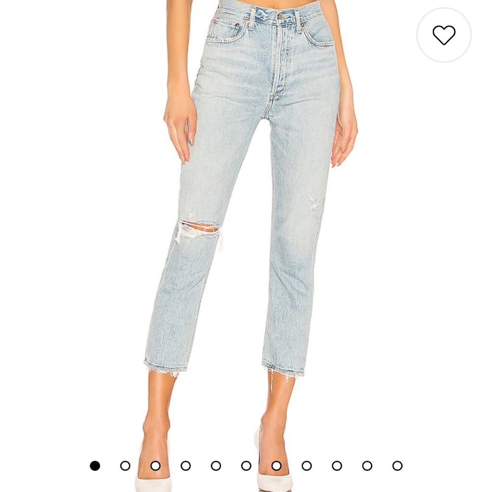 Agolde Riley high rise jeans
